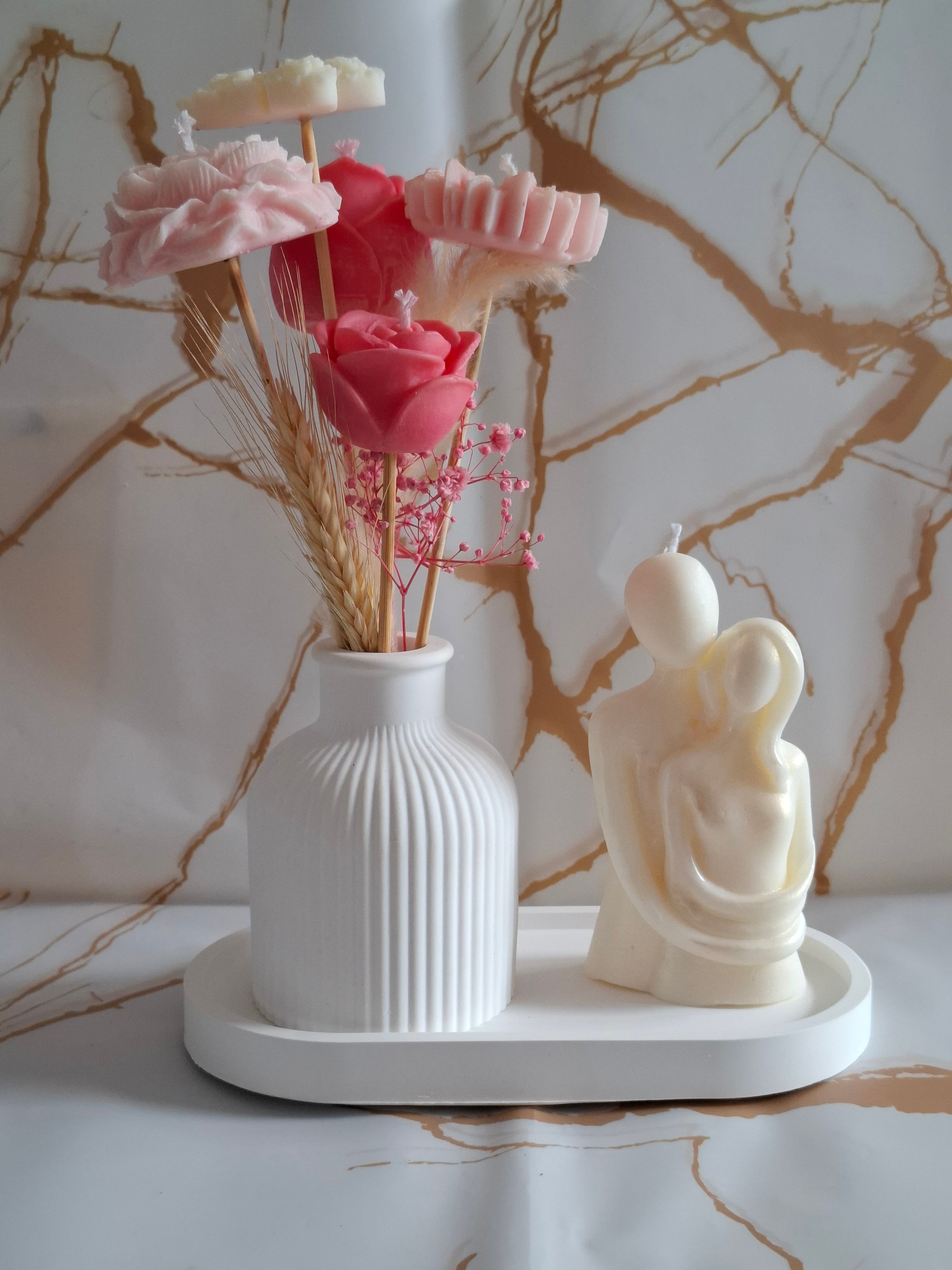 Le duo vase & flamme